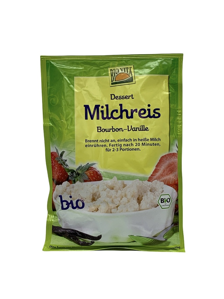 Milchreis Vanille Bio 115g