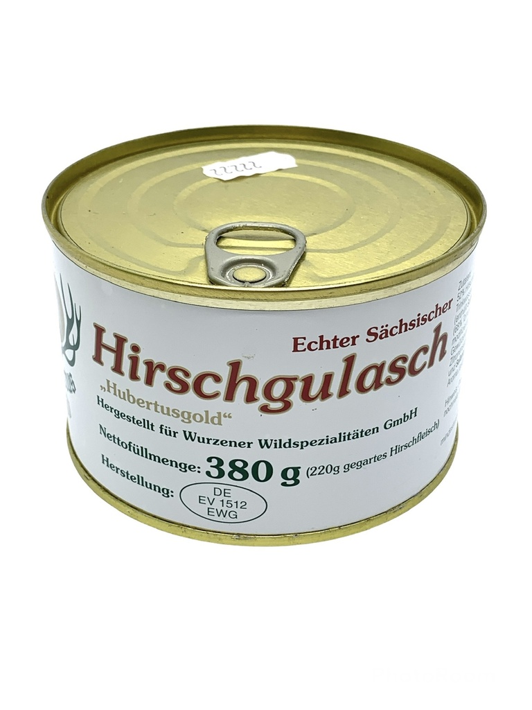 Hirschgulasch Dose 380g