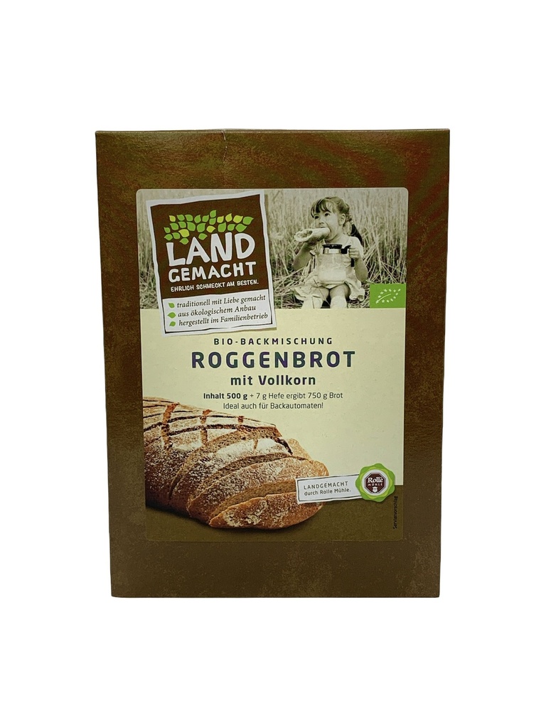 Backmischung Roggenbrot Bio 500g (Rolle Mühle)