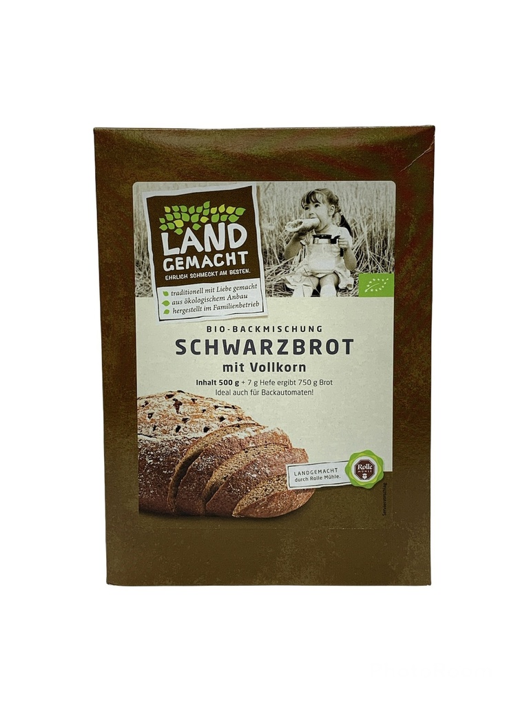 Backmischung VK Schwarzbrot Bio 500g