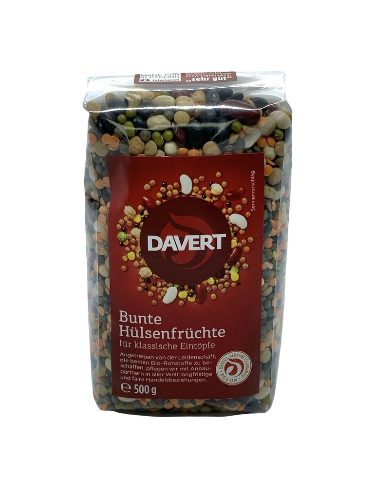 Bunte Hülsenfrüchte Bio 500g