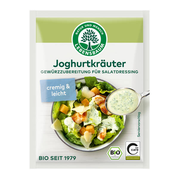 Salatdressing Joghurtkräuter Bio 3x5g