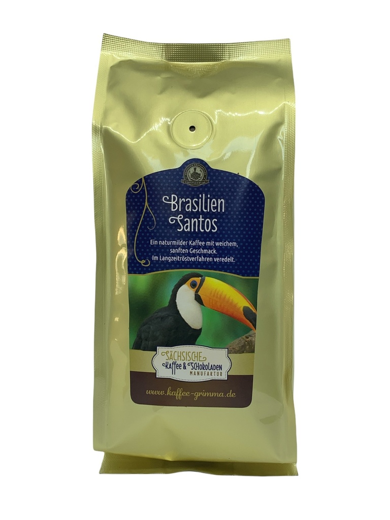 Kaffee Santos Brasil. gemahlen 250g