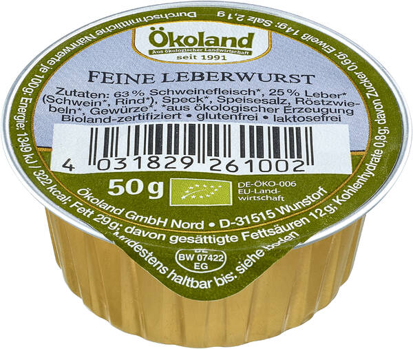 Leberwurst Bio 50g 