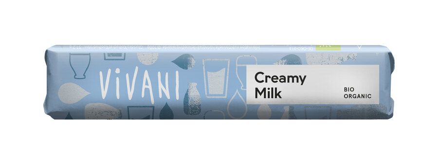 Milch Crème Riegel Bio 40g