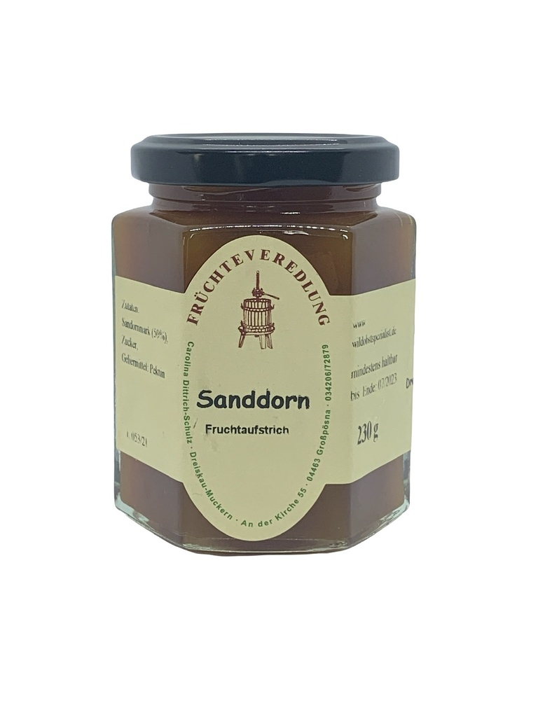 Sanddorn Aufstrich 230g 