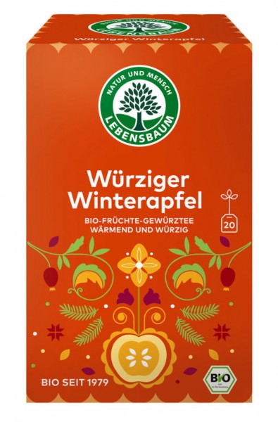 Würziger Winterapfel Tee Bio 20x2,5g