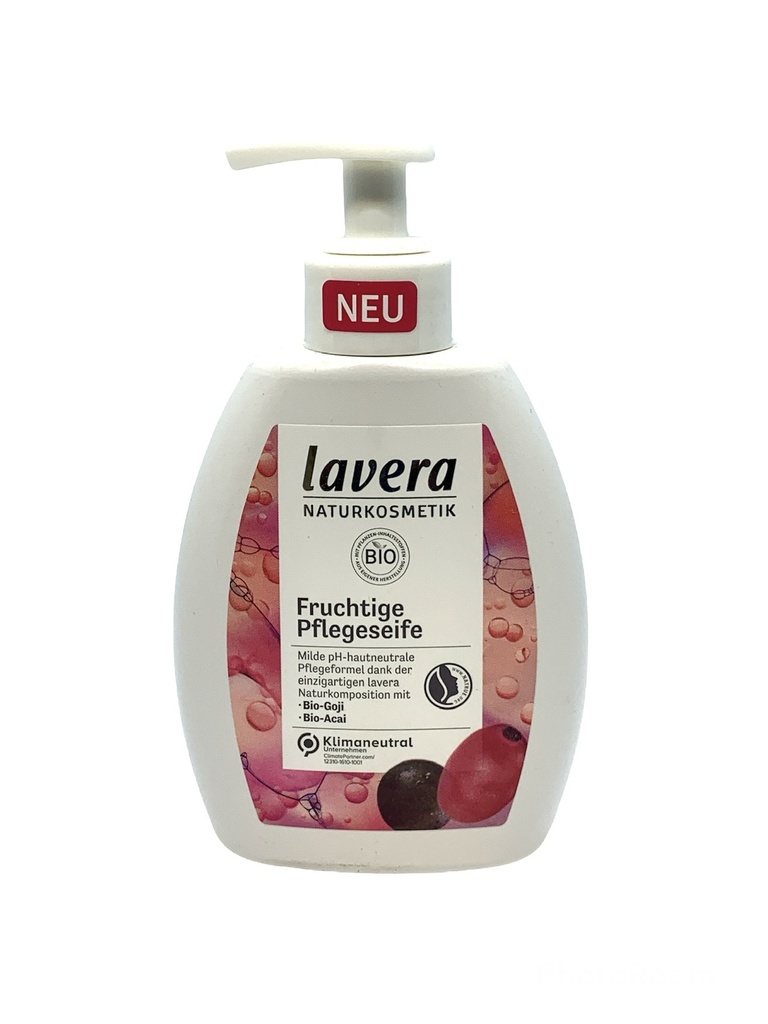 Fruchtige Pflegeseife 250ml Lavera 