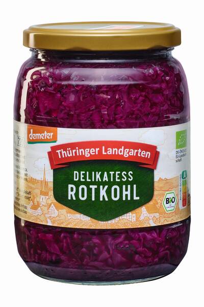 Rotkohl Bio 680 ml Thür.Landgarten