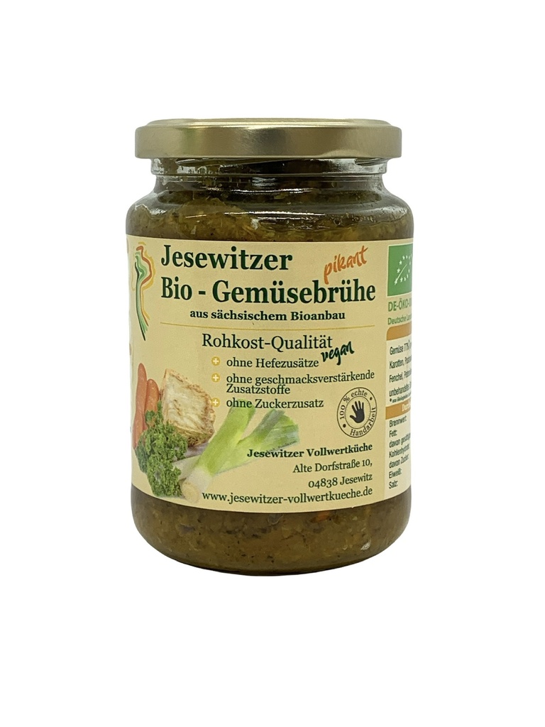 Sächsische Bio-Gemüsebrühe pikant 400g