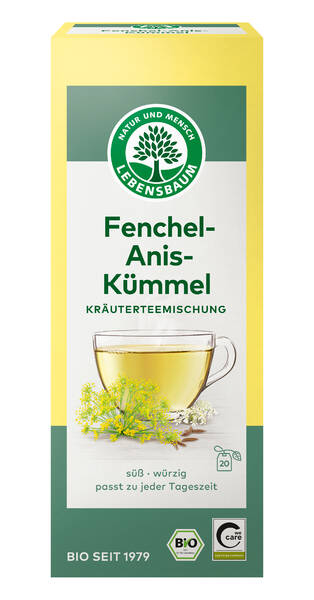 Fenchel-Anis-Kümmel Tee Bio 20x2,5g