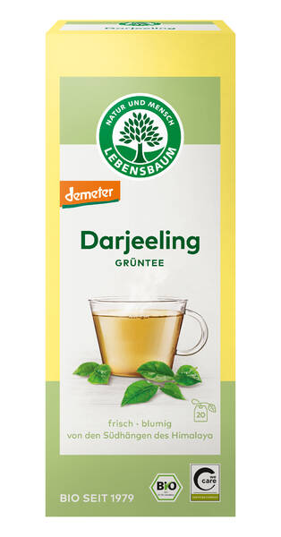 Darjeeling Grüntee Bio 20x1,5g