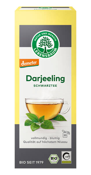 Darjeeling Schwarztee Bio 20x2g