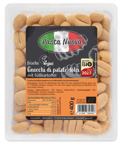 Süßkartoffel Gnocchi Bio 400g