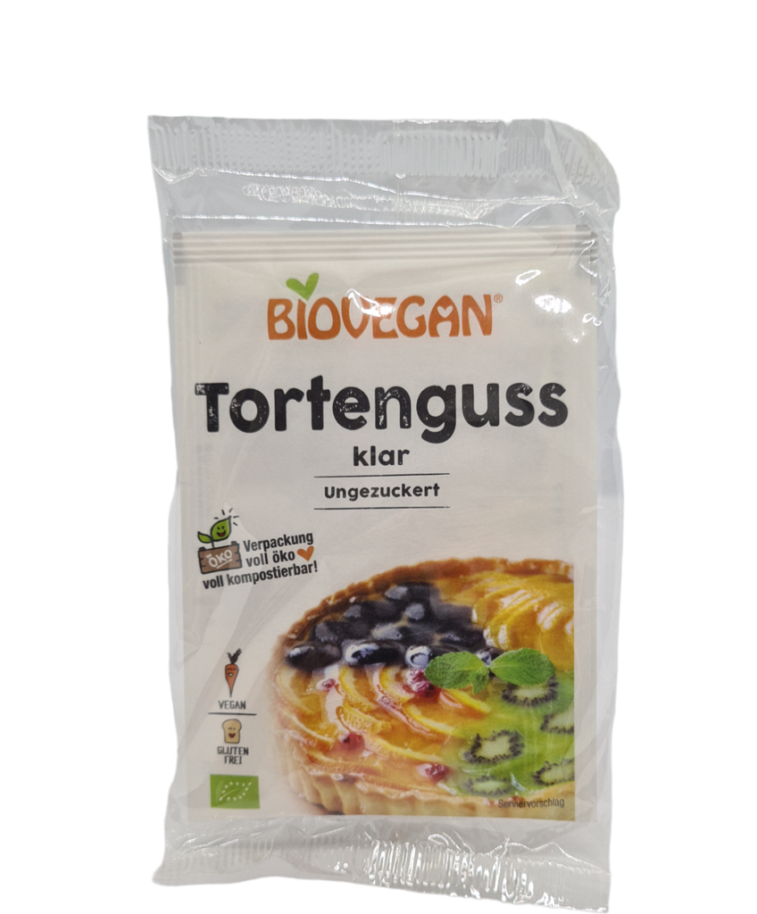 Tortenguss klar Bio 2x6g