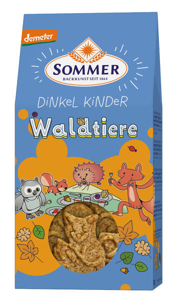 Waldtiere Kekse Dinkel Bio 150g