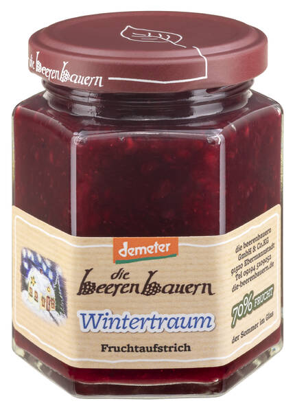 Wintertraum Fruchtaufstrich Bio 200g