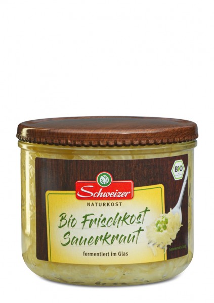 Frischkost Sauerkraut Bio im Glas 410g