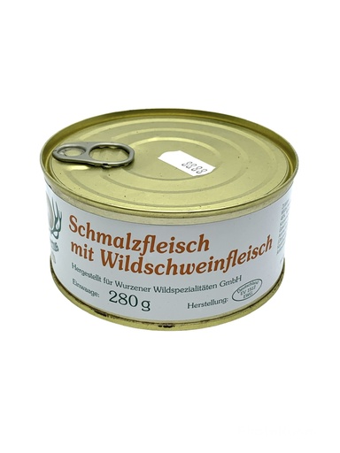 [301054] Wildschmalzfleisch Dose 280g