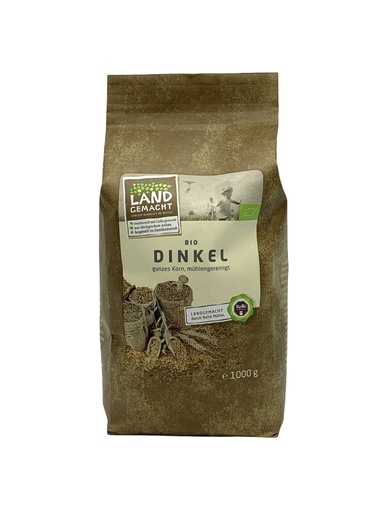 [309036] Dinkel Bio ganze Körner 1kg (Rolle Mühle)