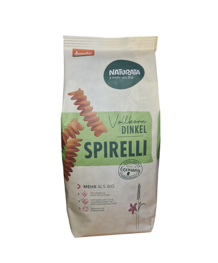 [315015] Dinkel Vollkorn Spirelli Bio 500g