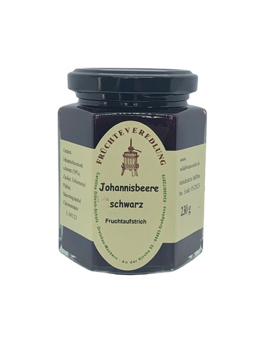 [303069] Schwarze Johannisbeere Aufstrich 230g