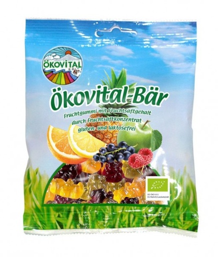 [311078] Ökovital Bär Bio 100g mit Gelantine