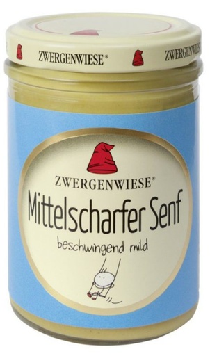 [314027] Senf mittelscharf Bio 160ml