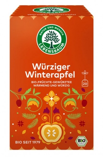 [306121] Würziger Winterapfel Tee Bio 20x2,5g