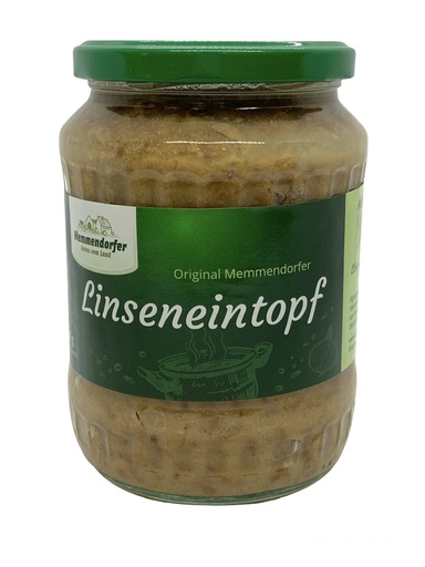 [301146] Linseneintopf im Glas 600g Memmendorf   