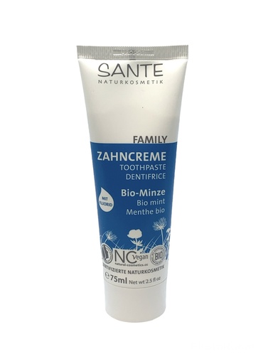 [501025] Zahncreme Bio-Minze Sante Family 75ml