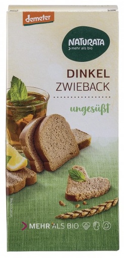 [307018] Dinkel- Zwieback 150g, ungesüßt Bio