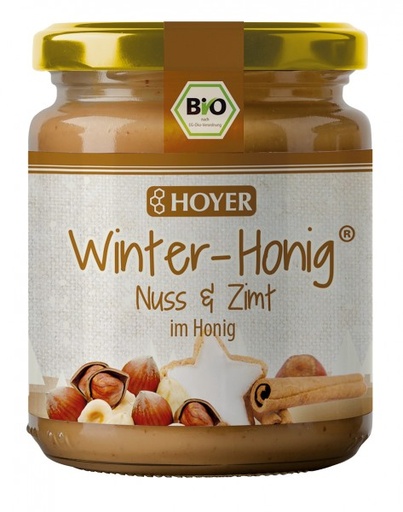 [303234] Winterhonig Nuss &amp; Zimt Bio 250g